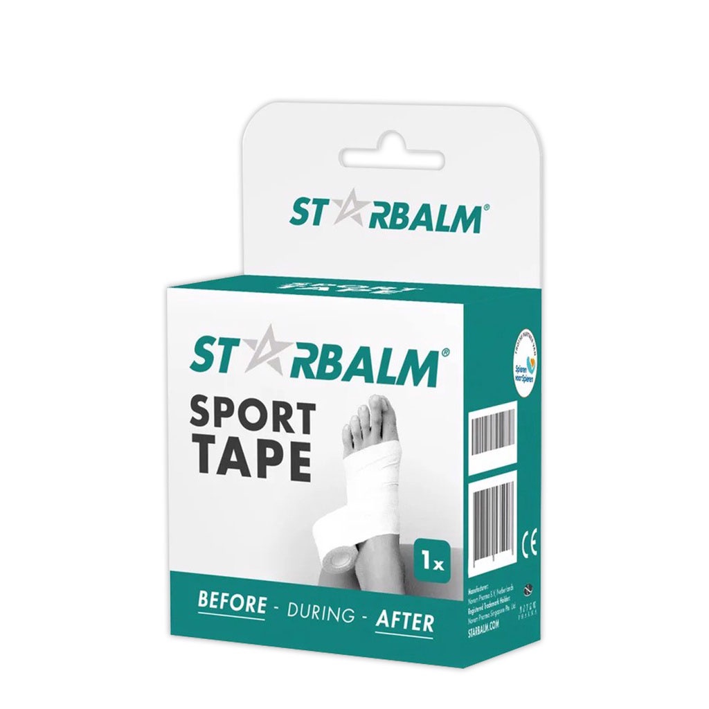 Băng vải quấn thể thao STARBALM Sport Tape hỗ trợ vận động