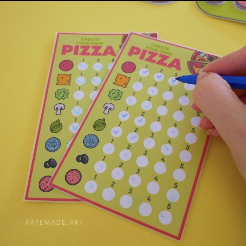 Cửa hàng bánh pizza giấy tương tác cực thích