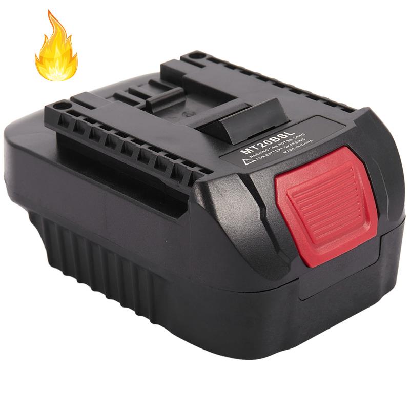 BOSCH Bộ Chuyển Đổi Pin Li-Ion Mt20Bsl Cho Makita 18v Bl1830 Bl1860 Bl1850 Bl1820 Bl1820
