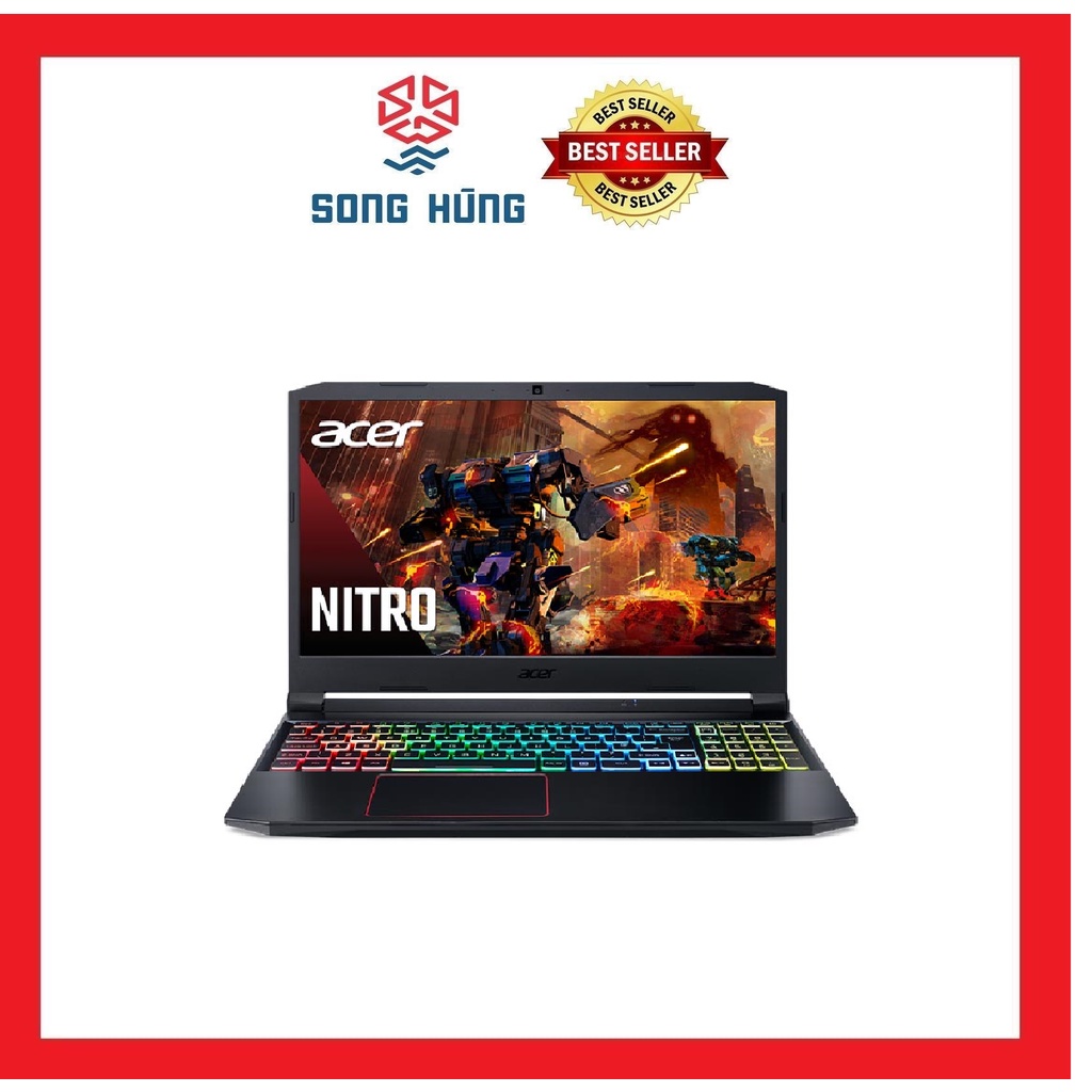 Laptop Acer Gaming Nitro 5 Eagle AN515-57-51G6 (i5 11400H/8GB Ram/512GB SSD/RTX3050 4G/15.6 inch FHD 144Hz/Win 10/Đen)