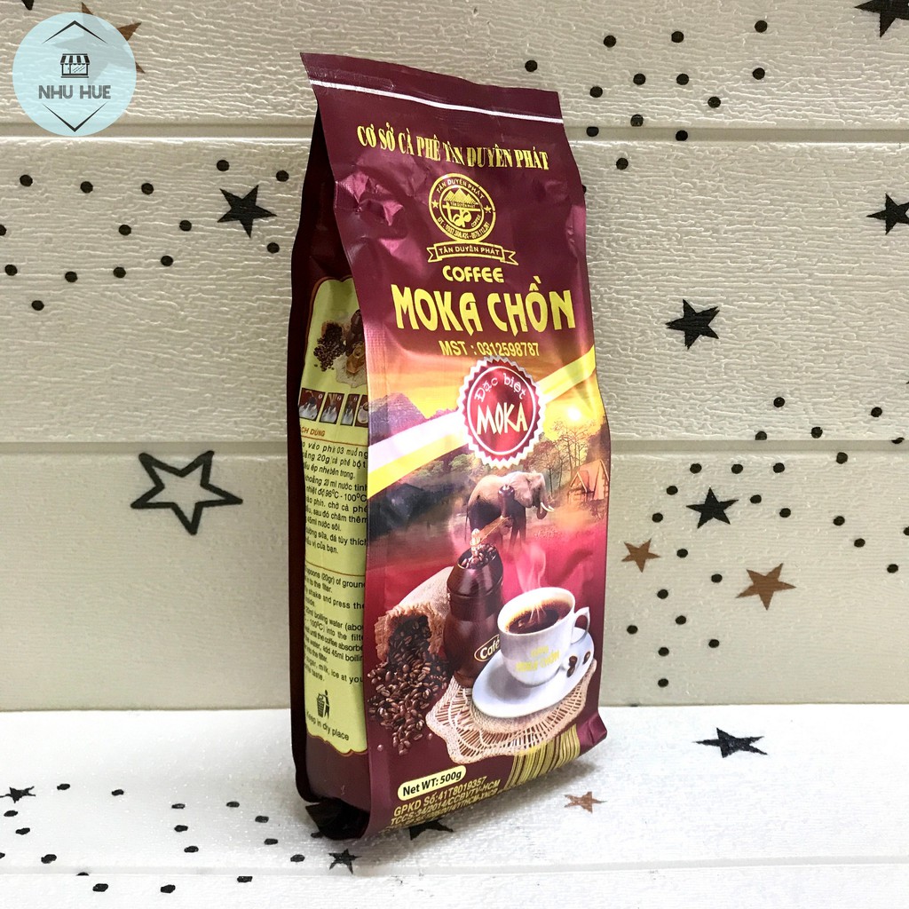 Cà phê moka chồn Tân Duyên Phát (túi 500g)