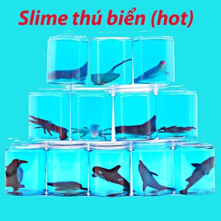 Slime chất nhầy ma quái THÚ BIỂN squishy cho trẻ phukienshop