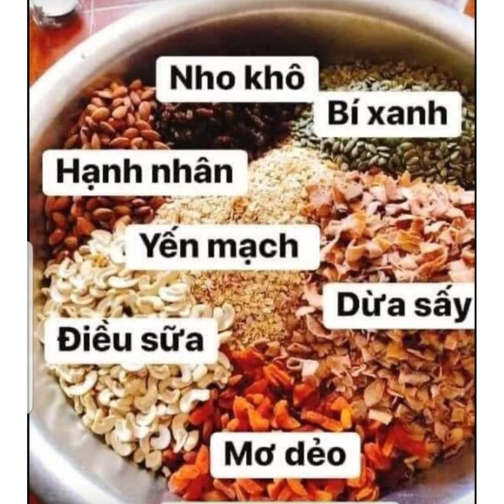 Ngũ Cốc Ăn Kiêng Granola Siêu Hạt