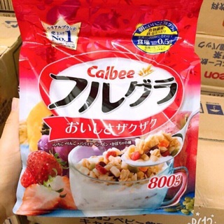 Ngũ cố Calbee Nhật Bản cho trẻ em, bà bầu, giảm cân 800g
