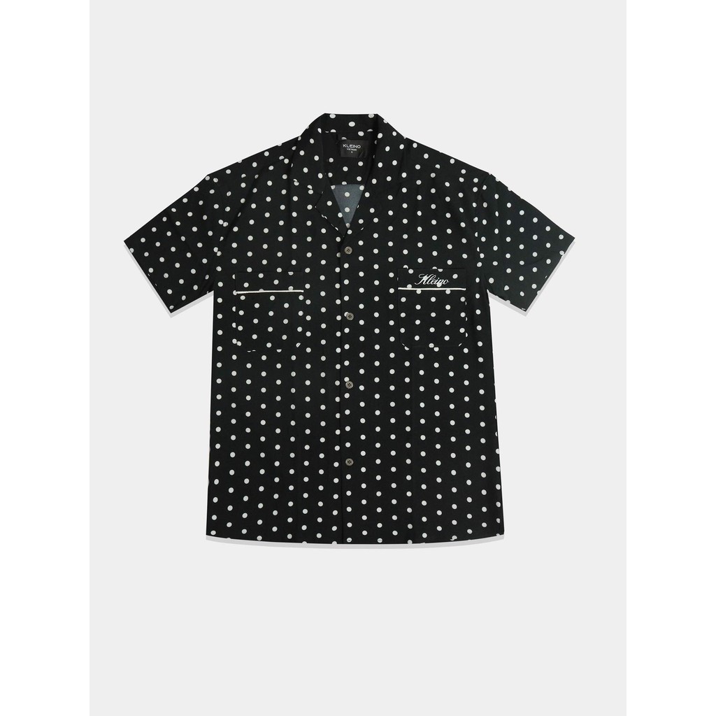 Áo sơ mi cộc tay KLEINO POLKA DOT POCKET SHIRT