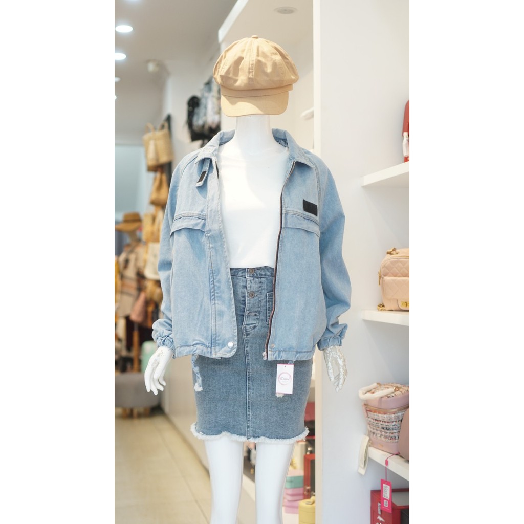 Áo Khoác jean 415- hình thật