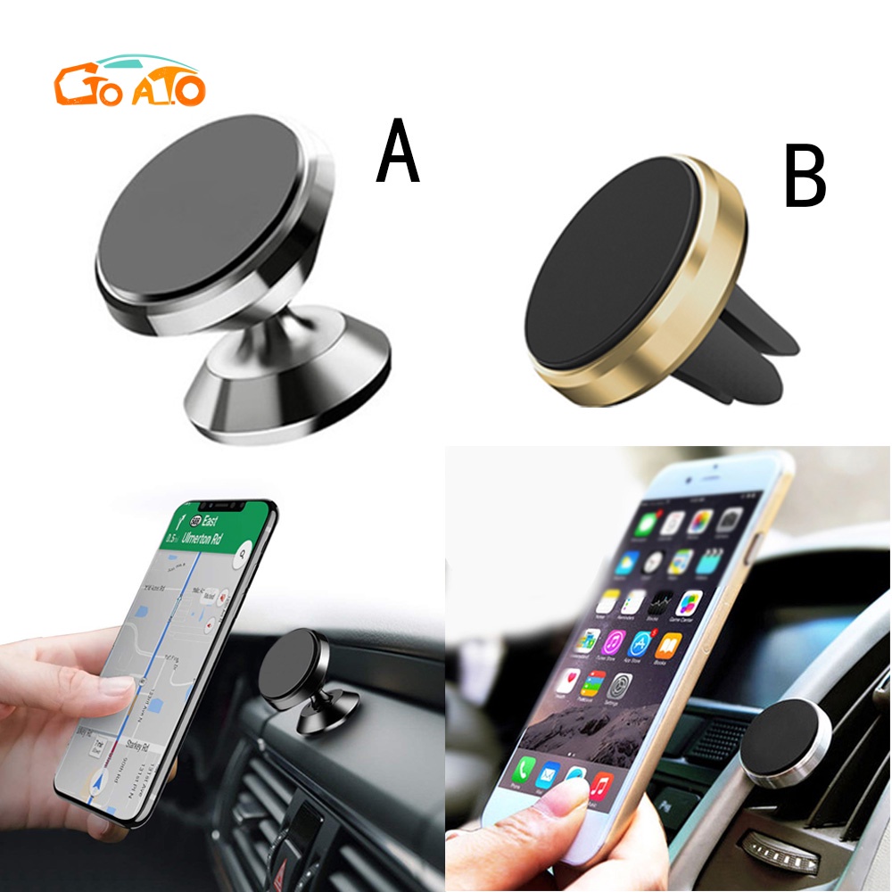GTIOATO Giá Đỡ Điện Thoại Trên Ô Tô Giá Đỡ Điện Thoại Nam Châm Chân Đế 360 Độ KẹP ĐiệN ThoạI Oto Giá Để ĐiệN ThoạI TrêN Ô Tô Cửa Thoát Khí GắN ĐiệN ThoạI TrêN Xe HơI Giá Đỡ Điện Thoại Từ Tính Trên Ô Tô Phụ KiệN Ô Tô