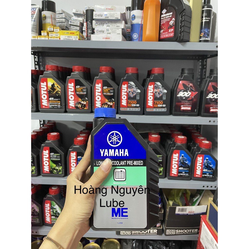 Nước làm mát xe máy Yamaha 1 lít Coolant YAMALUBE Premixed 40% High Performance Life Long Chính hãng