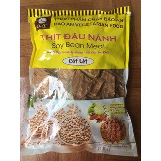[VEGAN FOOD] THỊT ĐẬU NÀNH SƯỜN CỐT LẾT (GÓI 100GR) - BẢO AN - THỰC PHẨM CHAY HOÀNG CHÂU