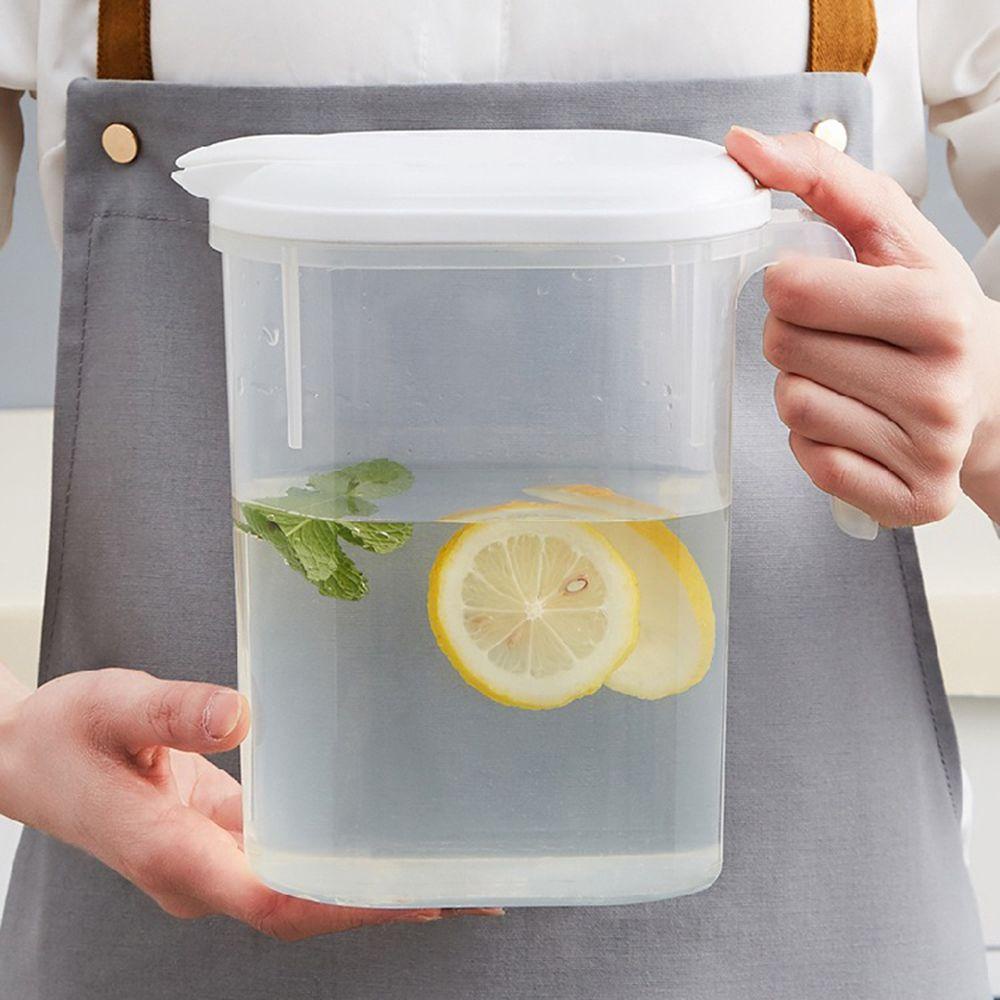 Bình Đựng Nước Ép Lạnh Dung Tích Lớn Bằng Nhựa Trắng Cho Hộ Gia Đình Với Dung Tích Lớn 1