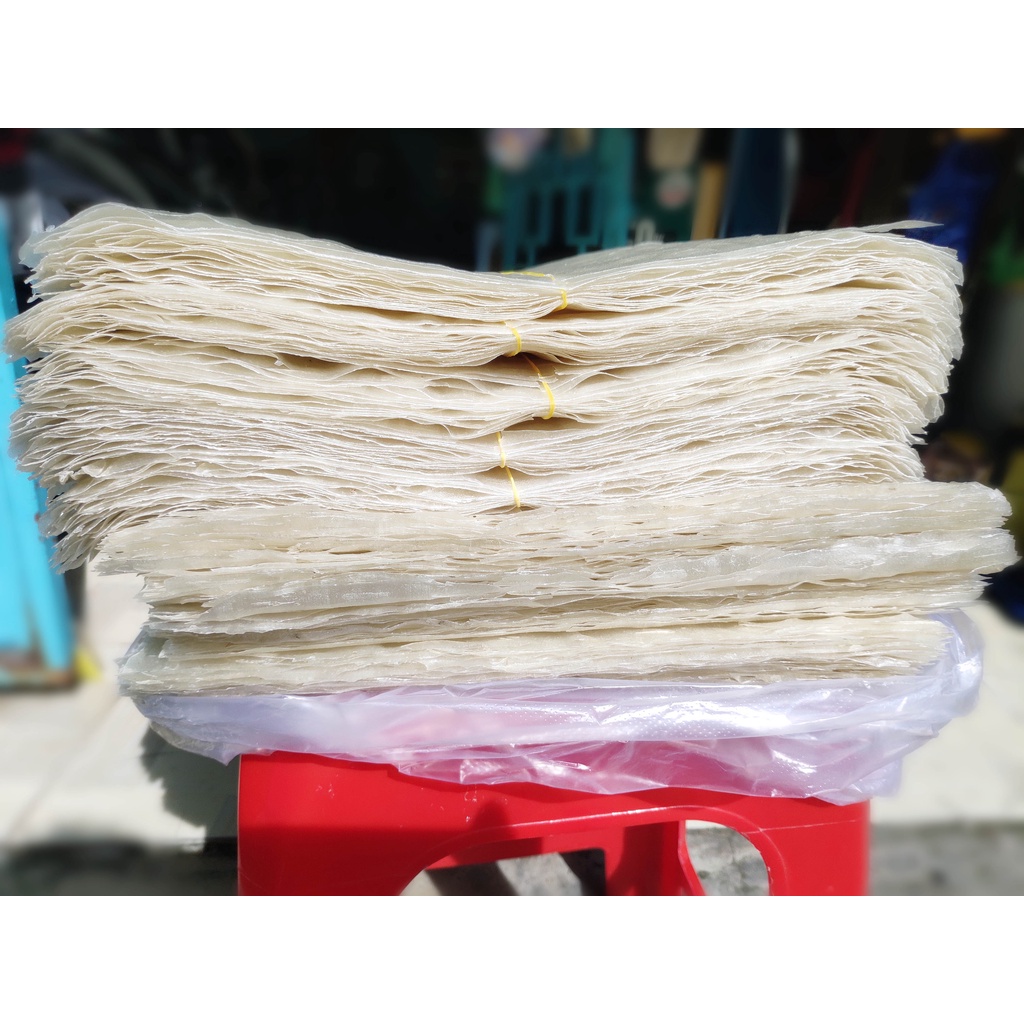 Bánh Tráng Bình Định Vuông Nhúng Cuộn