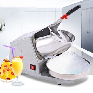 Máy Bào Đá Tuyết 2 Lưỡi 2 Nắp Thế Hệ Mới Xay Siêu Mịn, Máy Xay Đá