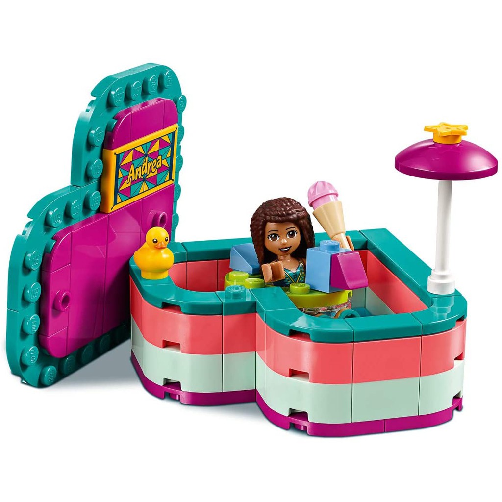 LEGO FRIENDS lg41384 Hộp Trái Tim Mùa Hè Của Andrea ( 83 Chi tiết)