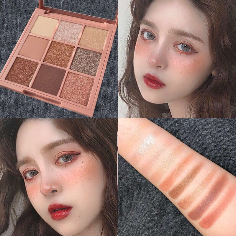 Bảng phấn mắt nhũ lì 9 ô CoCo Urban Overtake Sena Beauty