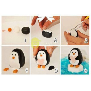 Bộ 12 gói đất sét siêu nhẹ tự khô