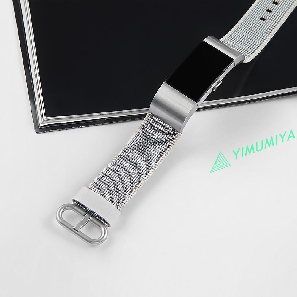 Dây Đeo Nylon Cho Đồng Hồ Thông Minh Fitbit Charge 2