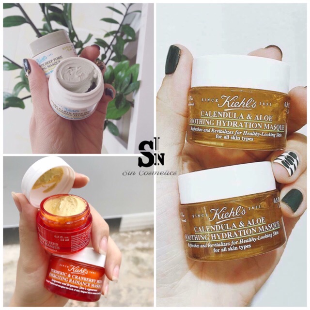 Mặt nạ Kiehls mini và fullsize các loại