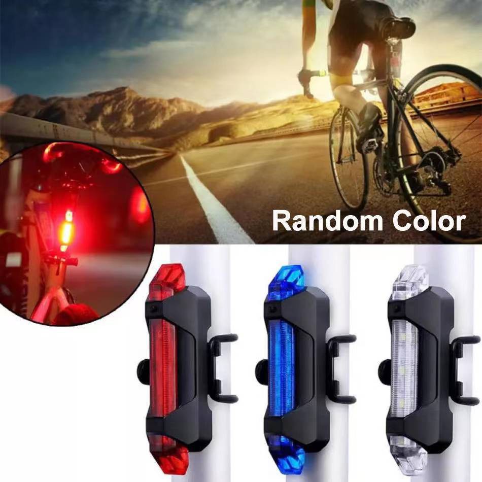 Bộ Đèn Pha LED Sạc USB Cho Xe Đạp Leo Núi