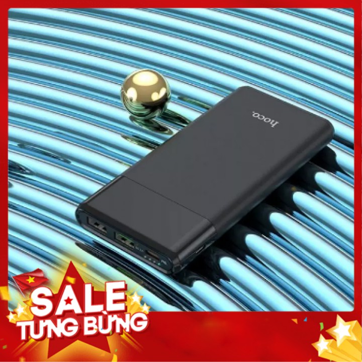 Sạc dự phòng Hoco J58 10.000 mAh (sạc nhanh 18W QC 3.0,PD) (BH 1 năm Chính Hãng)