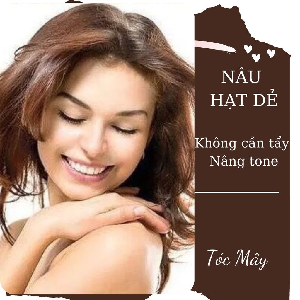 Thuốc Nhuộm Tóc Màu Nâu Hạt Dẻ