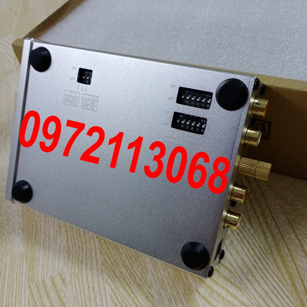 Phono MM/MC FX-AUDIO BOX02 Preamplifier chất lượng cao