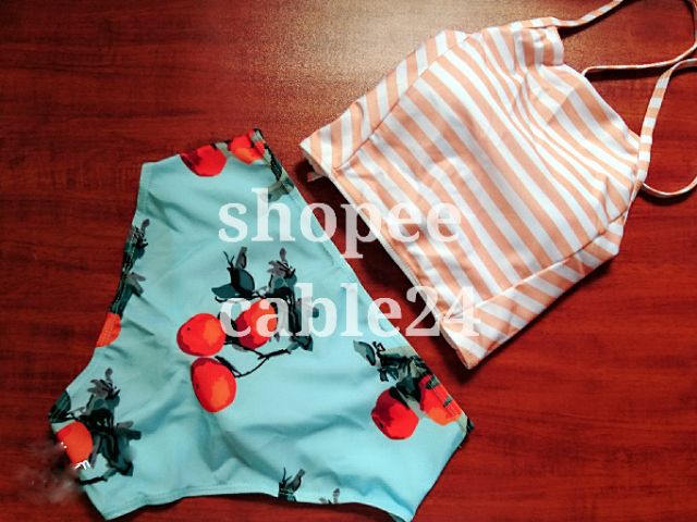 Bikini cạp cao, lưng đan dây (Có ảnh thật) | BigBuy360 - bigbuy360.vn