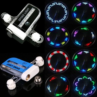 Đèn LED gắn căm xe đạp đa năng
