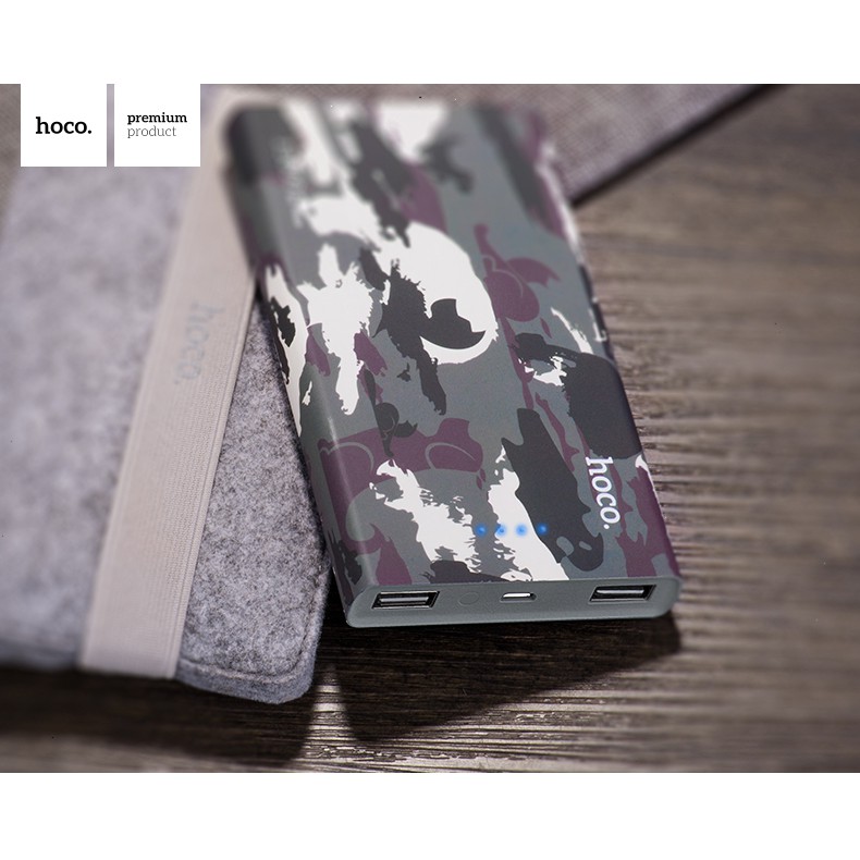 Sạc dự phòng Hoco B12C Camo 13000mAh PowerIQ 2.1 - Nhà phân phối chính thức