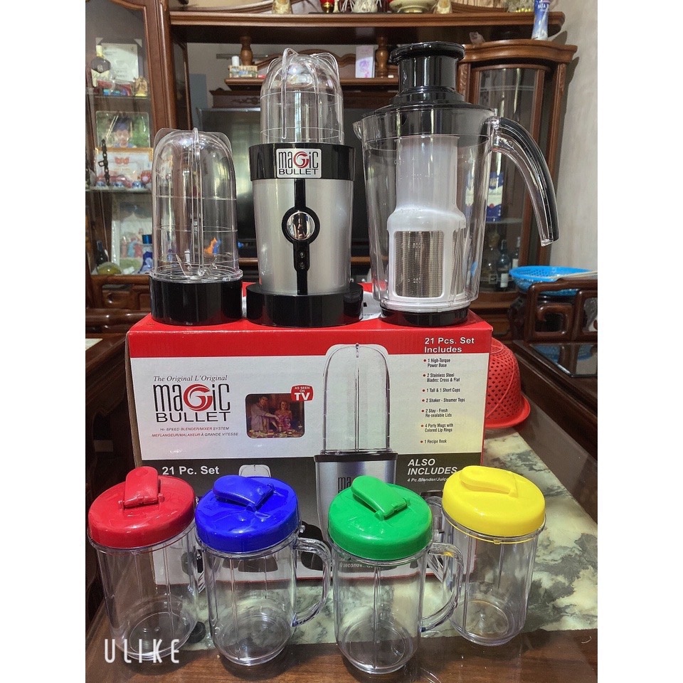 Máy Xay Sinh Tố ⭐️ Máy Xay Đa Năng MAGIC BULLET 21 Chi Tiết