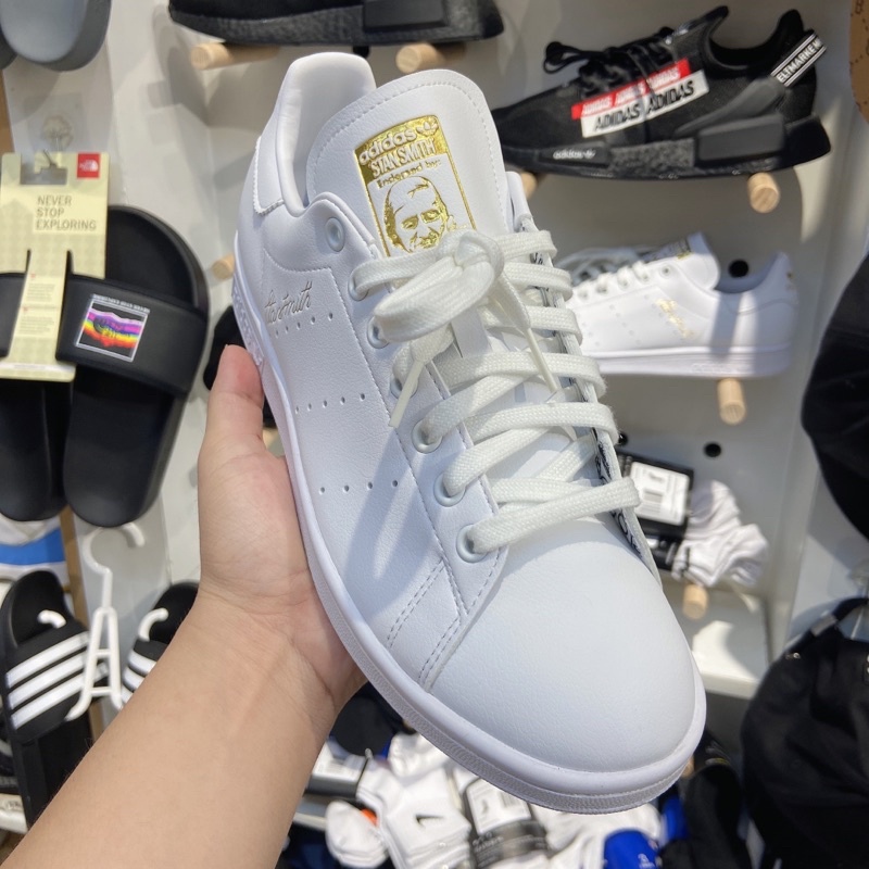 [Chính Hãng ] Giày Stan Smith Trắng Gold (H00307), sang chảnh hết nấc