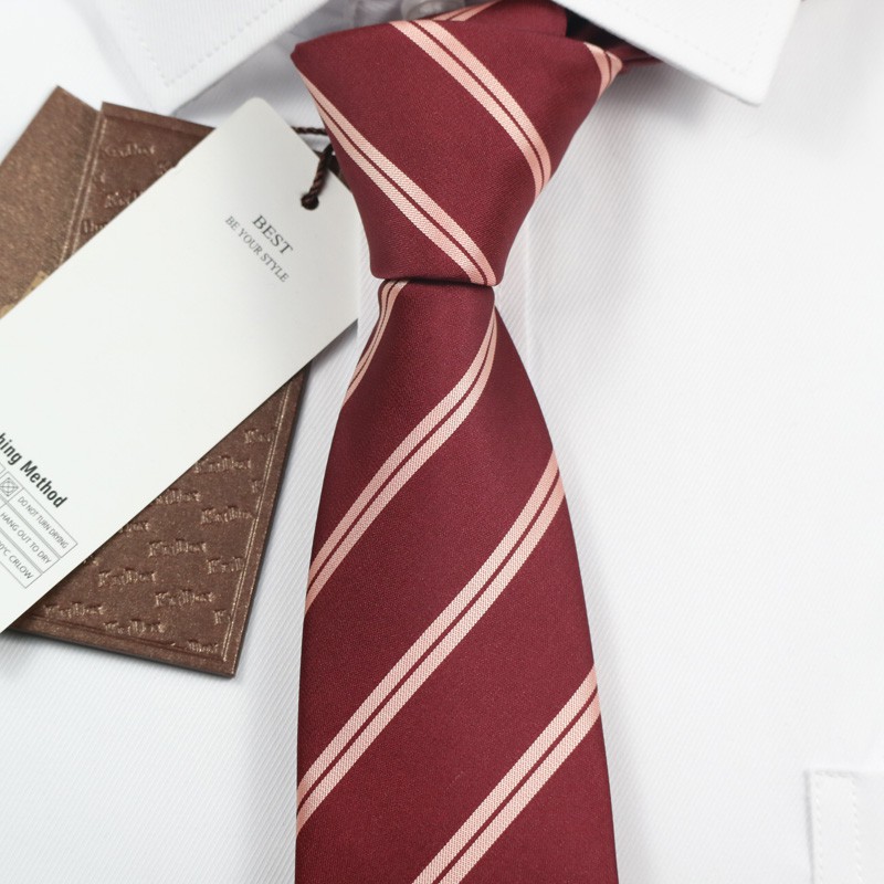 Cà Vạt Nam Bản Rộng 7CM Họa Tiết Hoa Văn