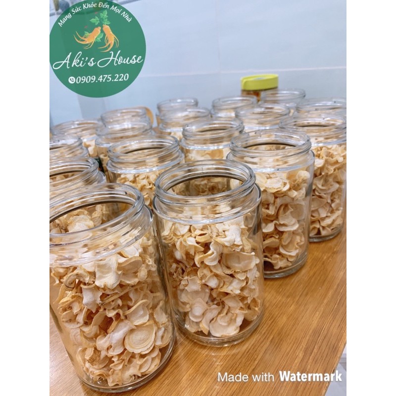 Nhân sâm Hàn Quốc cắt lát sấy khô