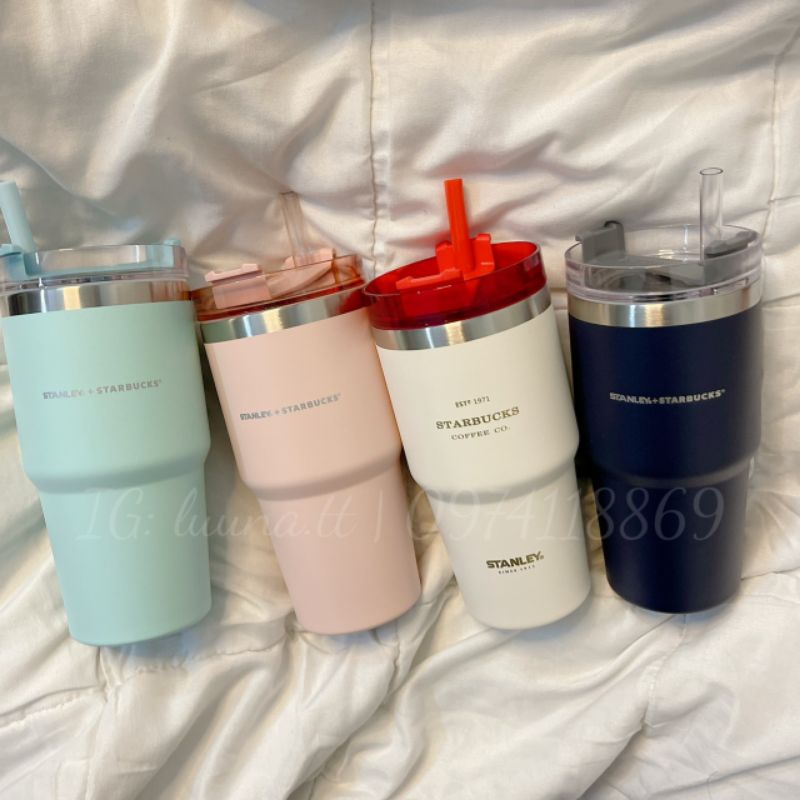 Bình giữ nhiệt Starbucks × Stanley phiên bản giới hạn 591ml