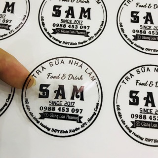 Tem decal trong