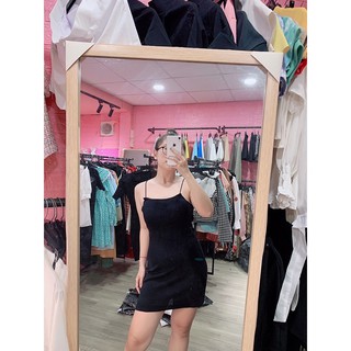 Đầm 2 dây body bigsize <80kg