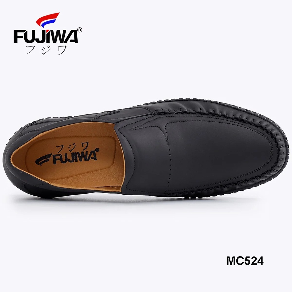 Giày Lười Nam Da Bò FUJIWA - MC524. Đế Giày Là Cao Su Thiên Nhiên, Đế Cao 3cm. Có Size:  38, 39, 40, 41, 42, 43