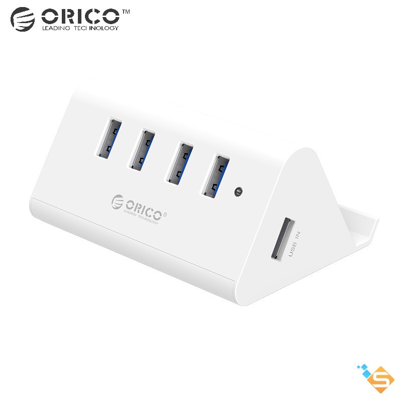 Bộ Chia Cổng USB HUB ORICO 4 Cổng USB 3.0 Có Chân Đế SHC-U3 - Bảo Hành Chính Hãng 1 Năm