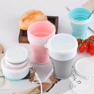 UPLUCKEY Cốc Nước Silicon Gấp Gọn 100/200/350ml