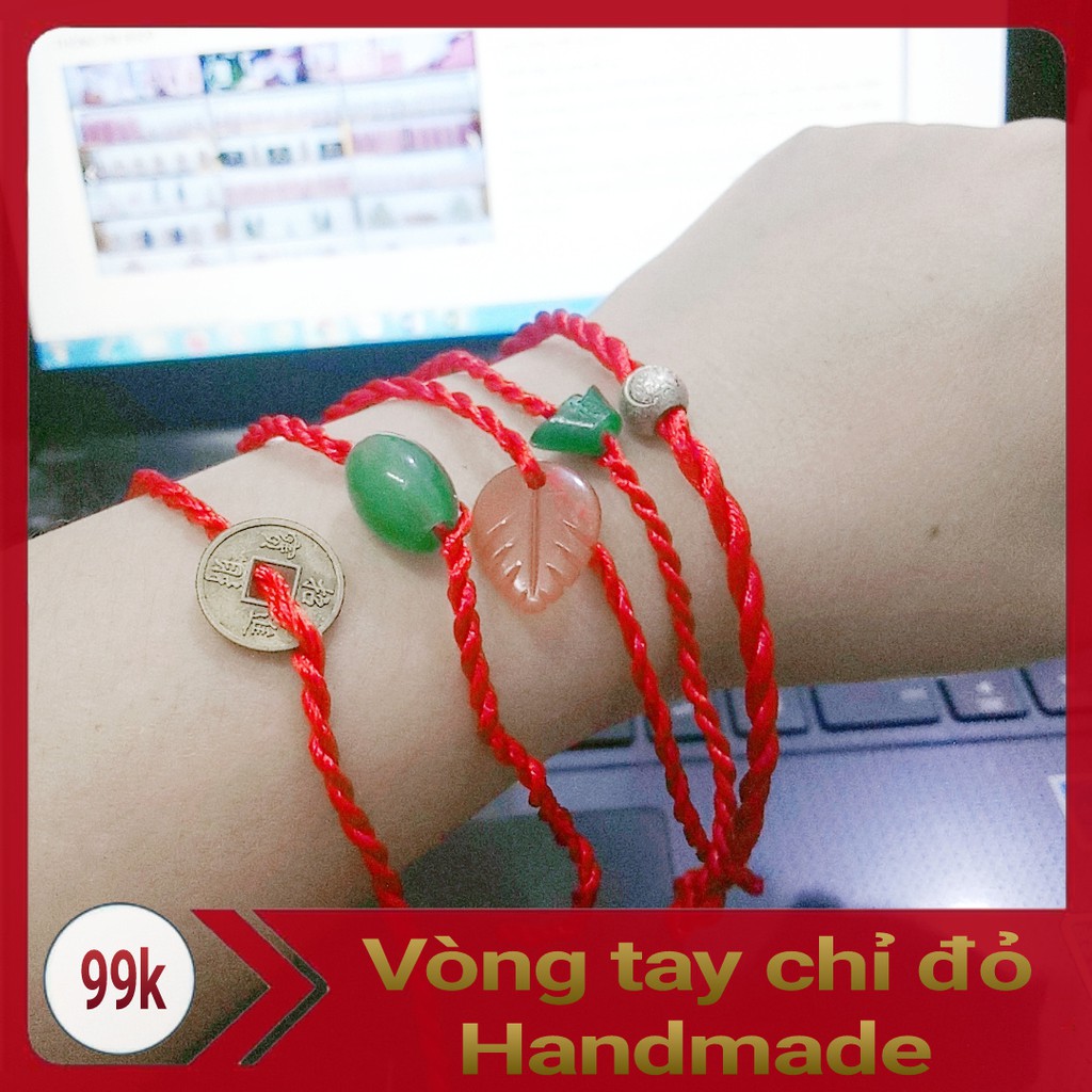 Vòng tay chỉ đỏ Handmade