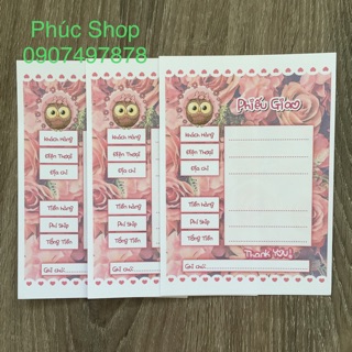 ☘️Phiếu Giao hàng cute