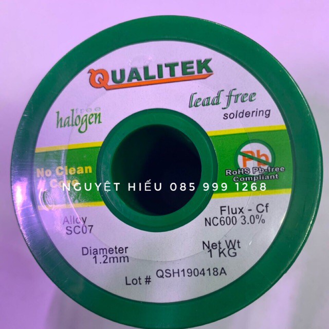 DEAL HOT - Thiếc hàn Qualitek 1.2mm 1kg chất lượng cao