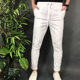 Quần kaki nam lưng thun