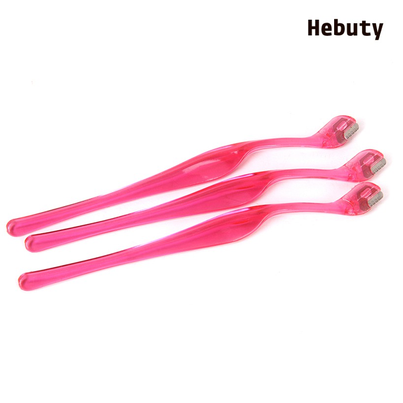 3 miếng Dụng cụ làm mặt Máy tỉa môi lông mày Lưỡi tẩy lông