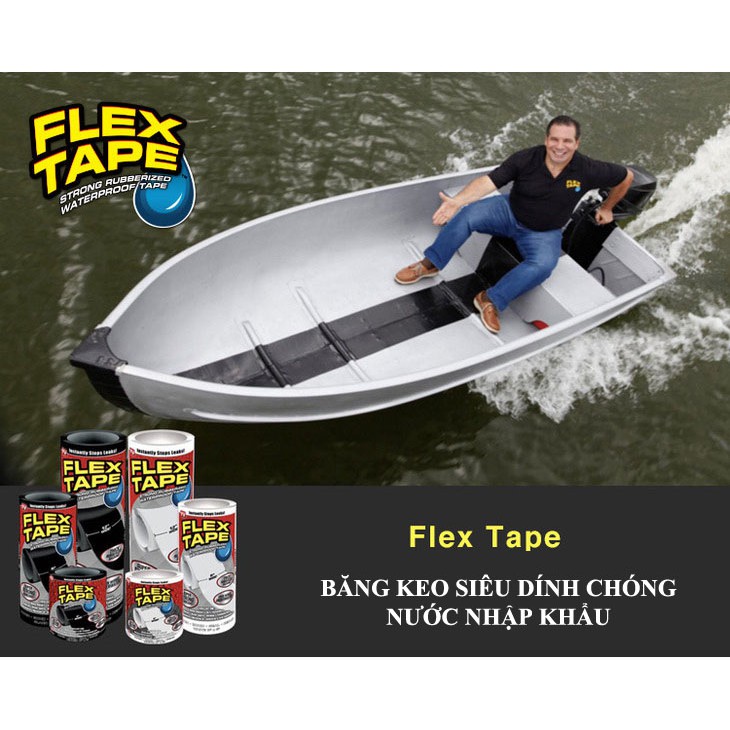 Băng keo dán FLEX TAPE đa năng siêu dính dán mọi nơi