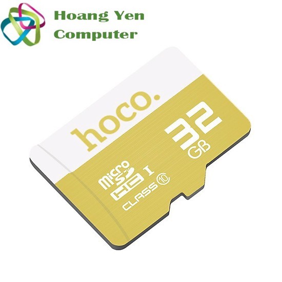 Thẻ Nhớ MICRO SDHC 32GB Hoco Class 10 90MB/S Chống Nước - BH 5 Năm - Hoàng Yến Computer