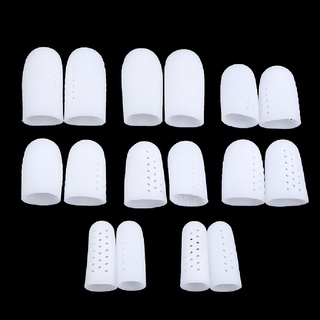 [adorebubble] 8pair Thumb Separation Toe Protector Soft Silicone Tube Cover Foot Care Tool AFD