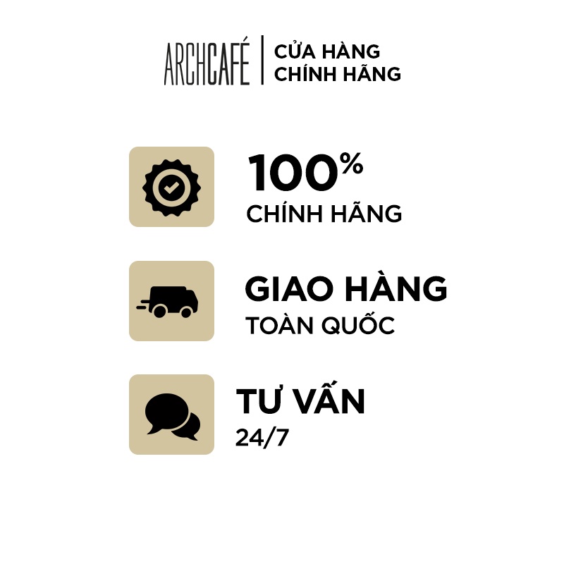 Combo 3 Cà phê hòa tan vị Cappuccino Dừa Archcafé (hộp 12 gói x 20g)