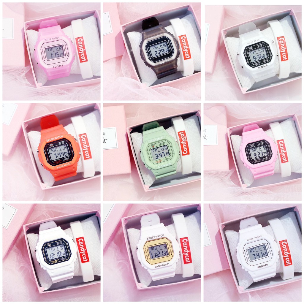 ĐỒNG HỒ THỂ THAO NAM NỮ TAIXUN FASHION SPORT MẶT VUÔNG SIÊU ĐẸP | BigBuy360 - bigbuy360.vn