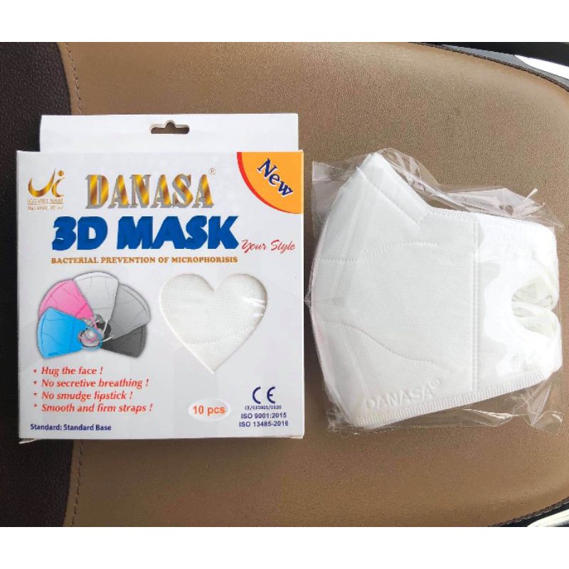 Khẩu Trang Danasa 3D mask (hộp 10 cái)