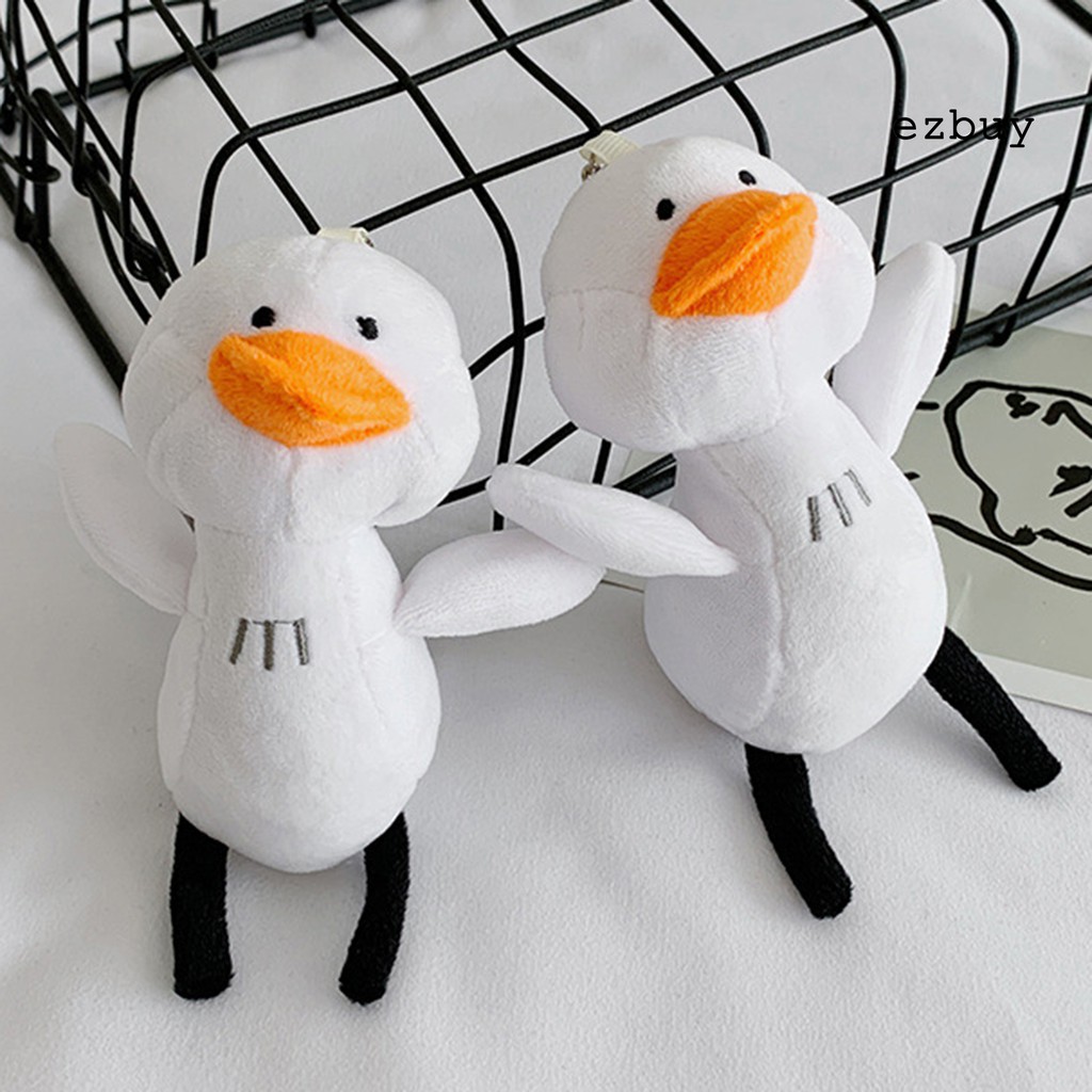 Móc Khóa Vịt Nhồi Bông Dễ Thương